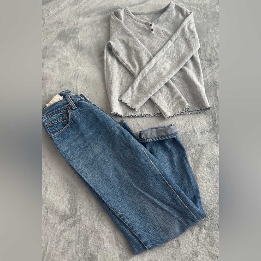 Vintage Levi’s Buttonfly Upcycled, Sz 23, ReDun - Picture 15 of 15